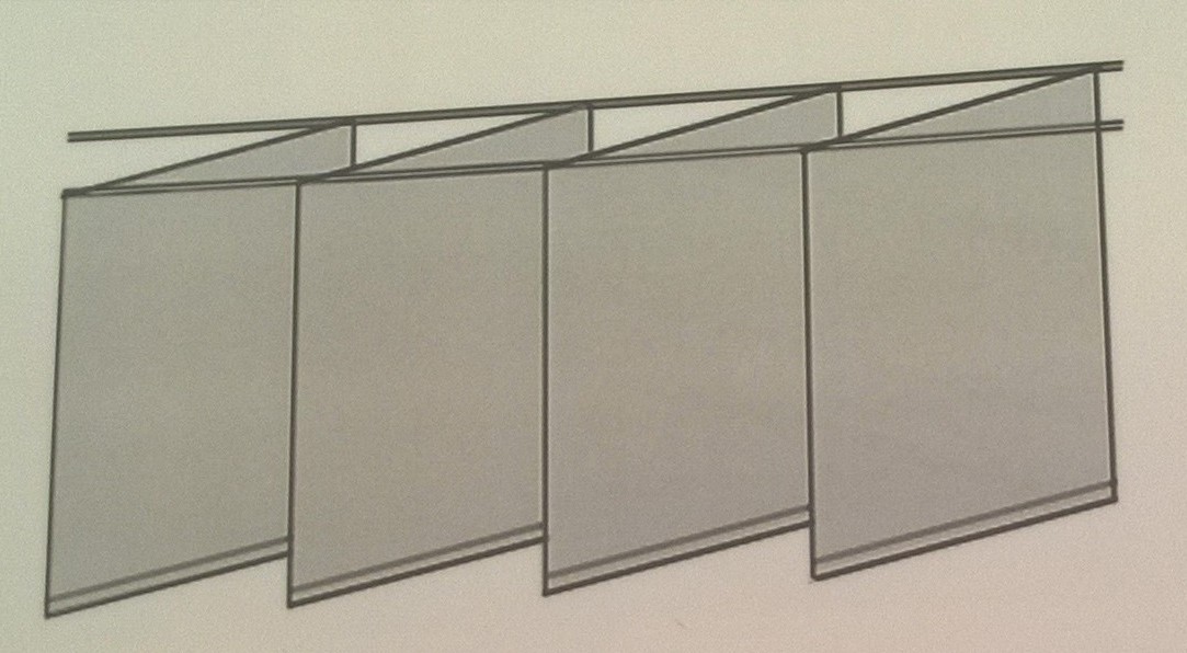 Механизъм за японска стена- алуминий
